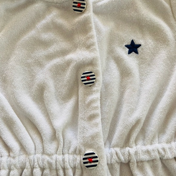 Carter’s Baby Girls White Terry Swim Coverup Size 24 Months - Picture 3 of 9